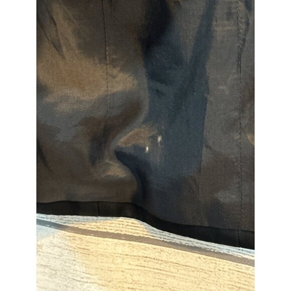 Context Black Single Button Blazer Size 6 - Picture 3 of 4